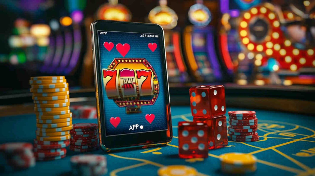 Tampilan utama Dadu Monster di ponsel